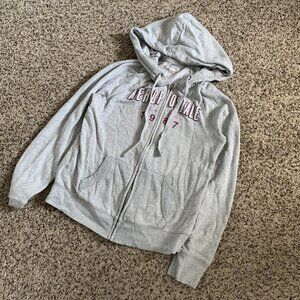 Women Y2K Aeropostale zip-up hoodie